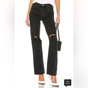 Re/done high rise loose jeans